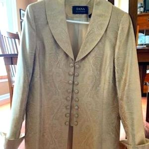 Gold cocktail jacket